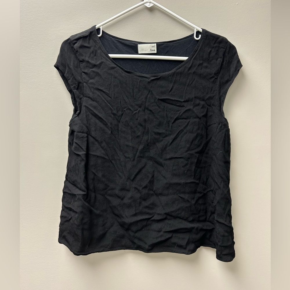 Wilfred Free Women’s Black Tank Top‎ Blouse
